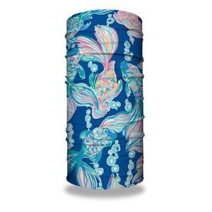 Coastal Coy print Face guard, neck gaiter NWOT
